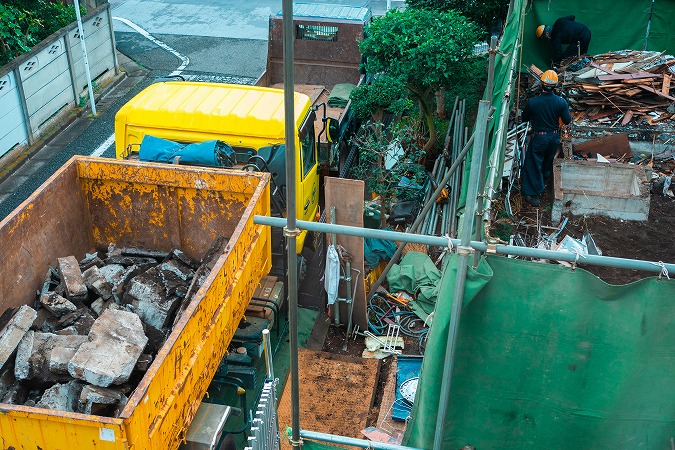 解体工事で発生した産業廃棄物はどんな物がリサイクルになるの？